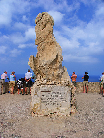 Statue am Aussichtspunkt - Mallorca