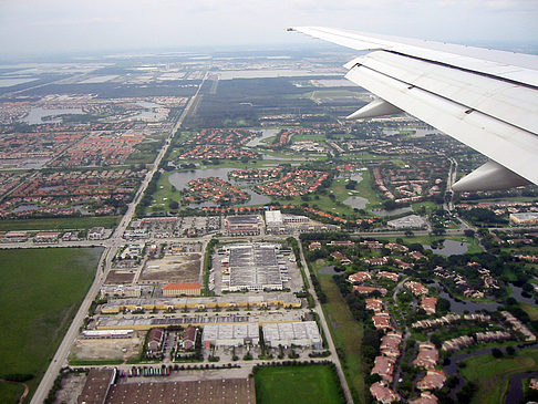 Landeanflug auf Miami - Florida (Miami)