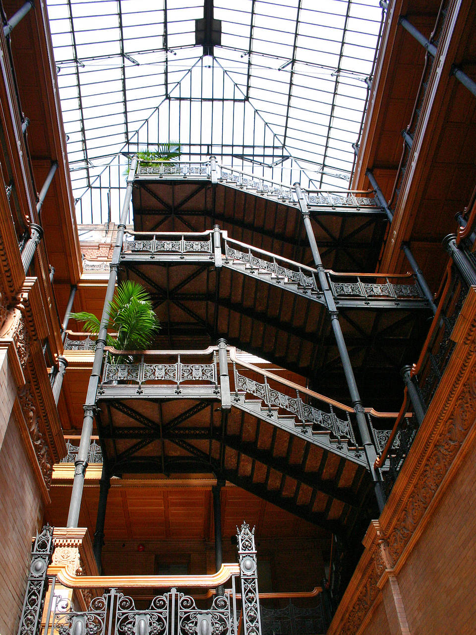 Bradbury Building Foto 